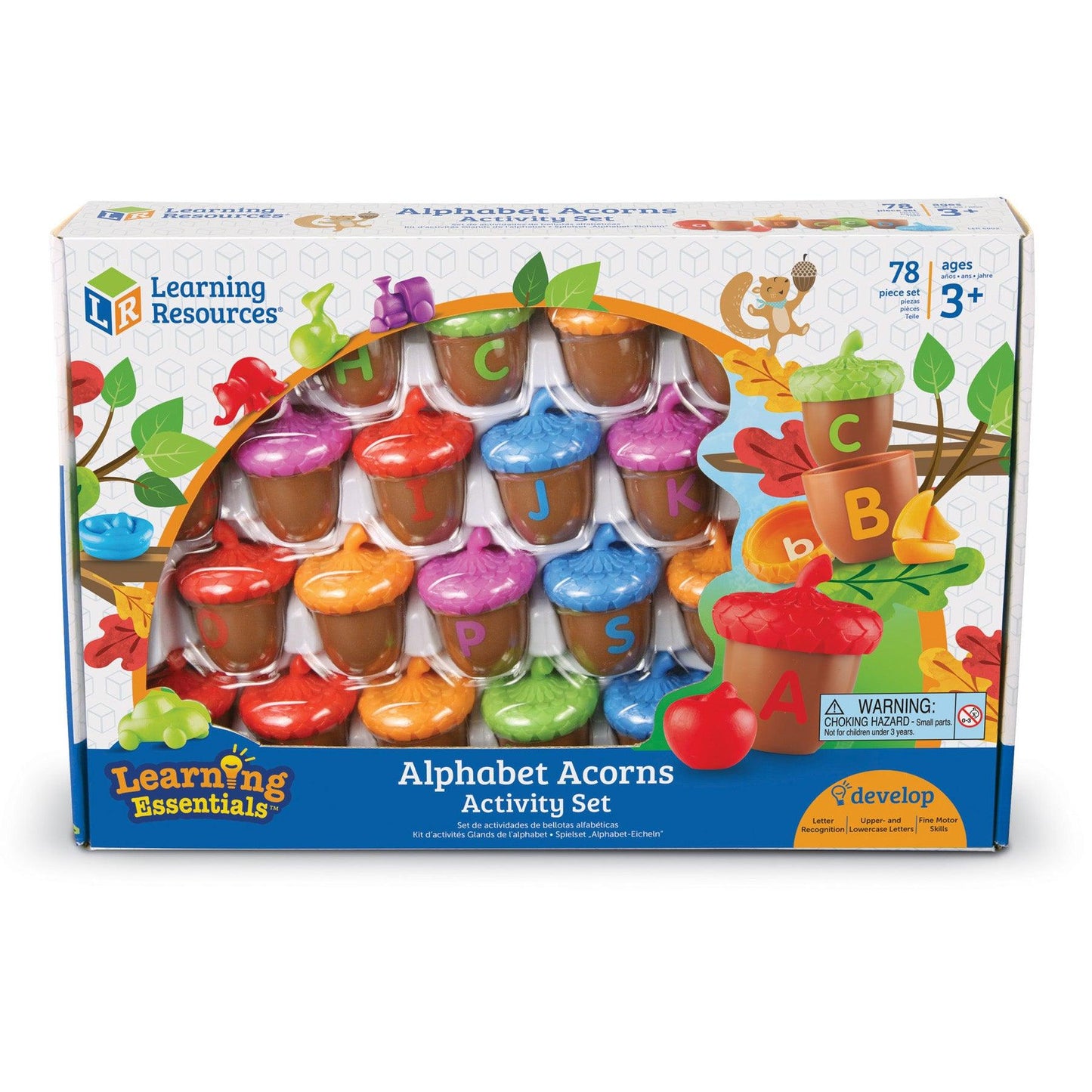 Alphabet Acorns Activity Set - Loomini