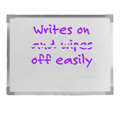Aluminum Framed Dry Erase Board 36" x 48" - Loomini