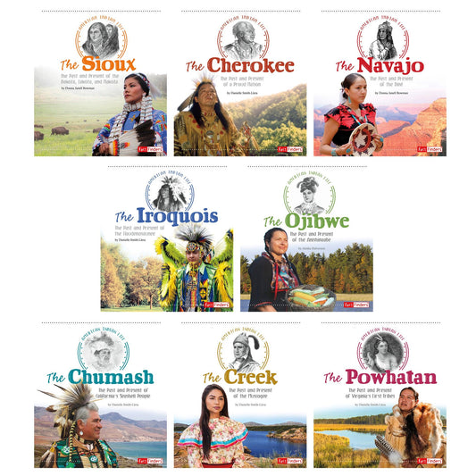 American Indian Life Book Set, Set of 8 - Loomini