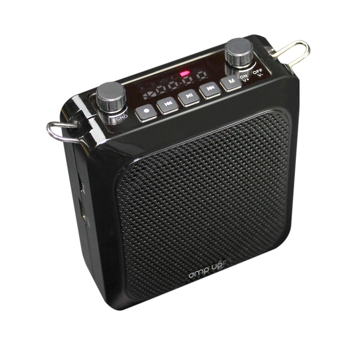 Amp-Up™ Personal UHF Voice Amplifier with Wireless Microphone – up to 40 Channels without Interference! - Loomini