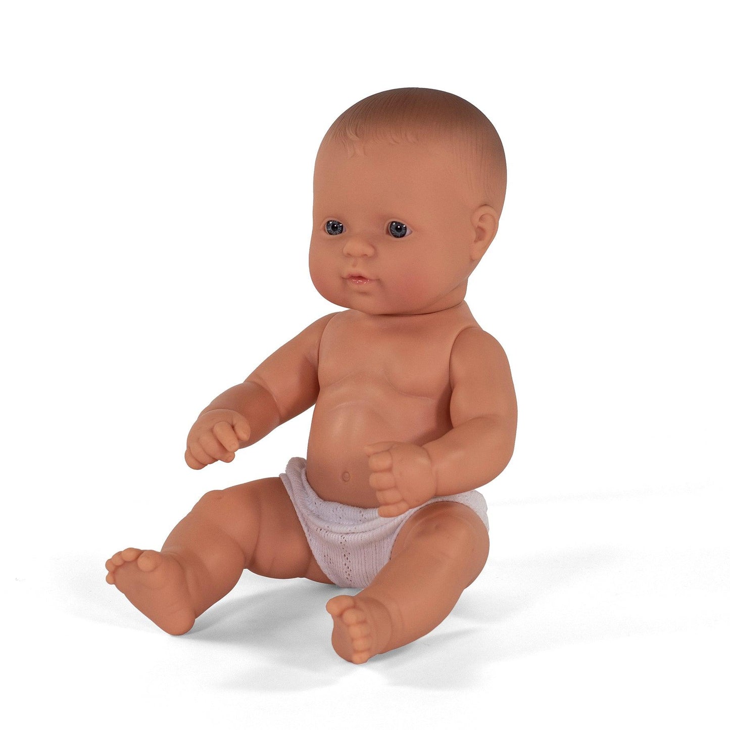 Anatomically Correct Newborn Doll, 12-5/8", Caucasian Girl - Loomini