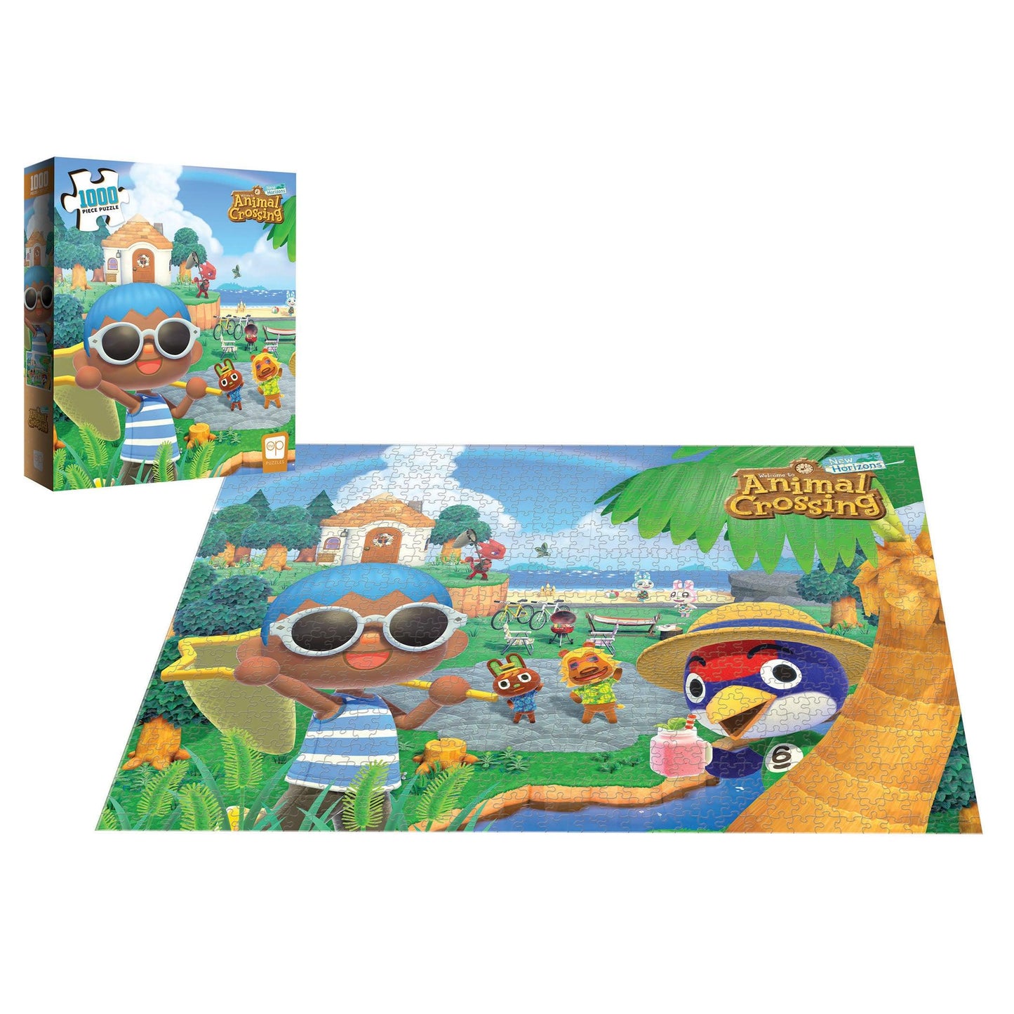 Animal Crossing™: New Horizons "Summer Fun" 1000-Piece Puzzle - Loomini