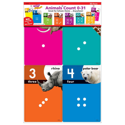 Animals Count 0-31 Learning Set - Loomini