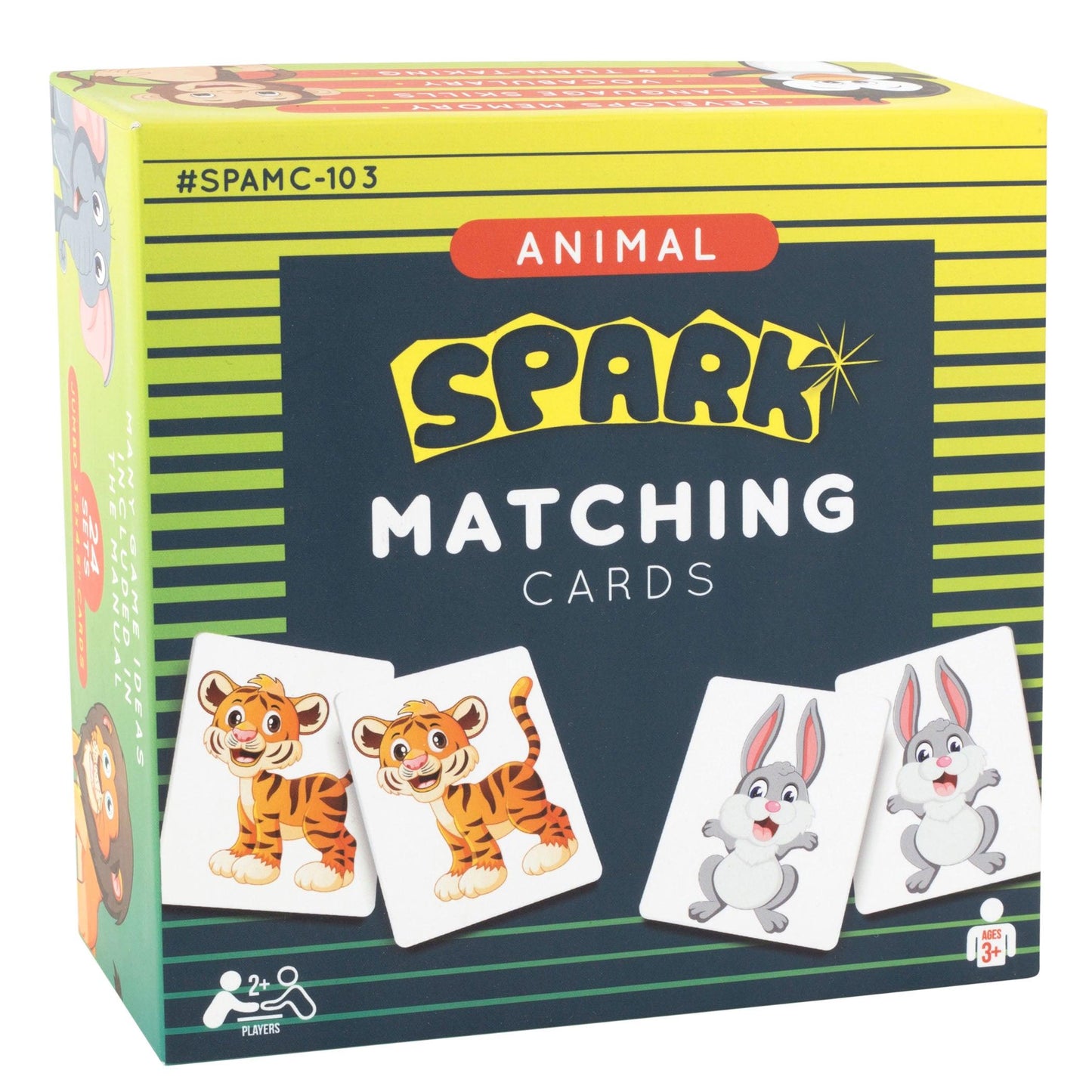 Animals Matching Cards Memory Game - Loomini