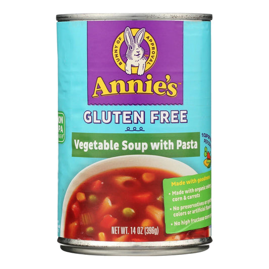 Annie's Homegrown - Soup Veg Pasta Gluten Free - Case Of 8-14 Oz - Loomini