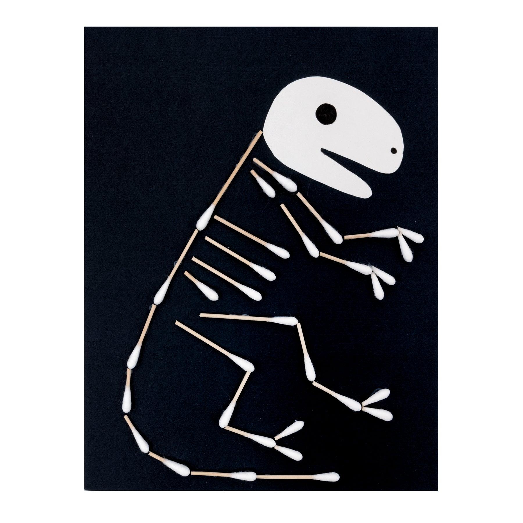 Art & Craft Swabs, Natural Wood Handles, 6" Long, 100 Per Pack, 20 Packs - Loomini