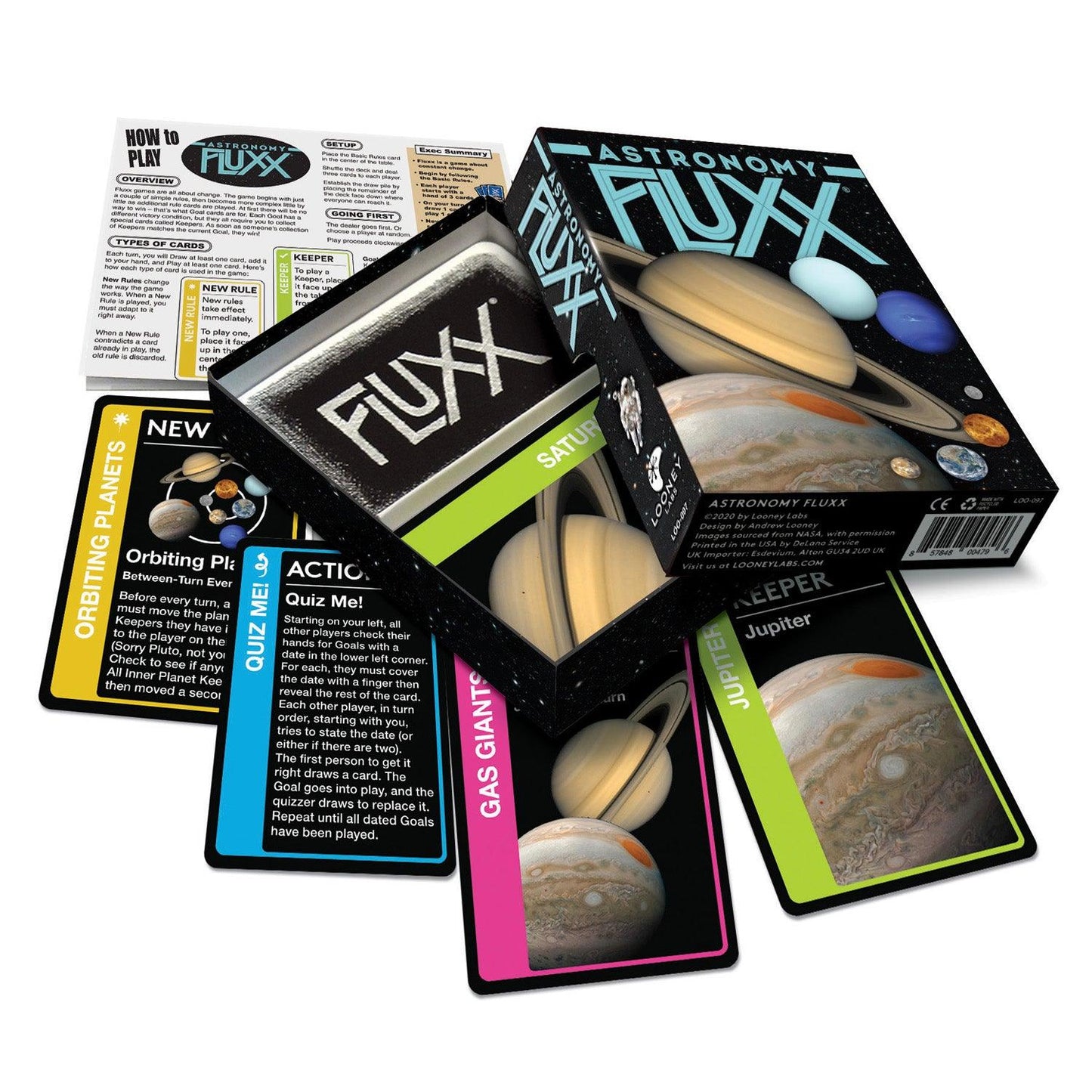 Astronomy Fluxx® Card Game - Loomini