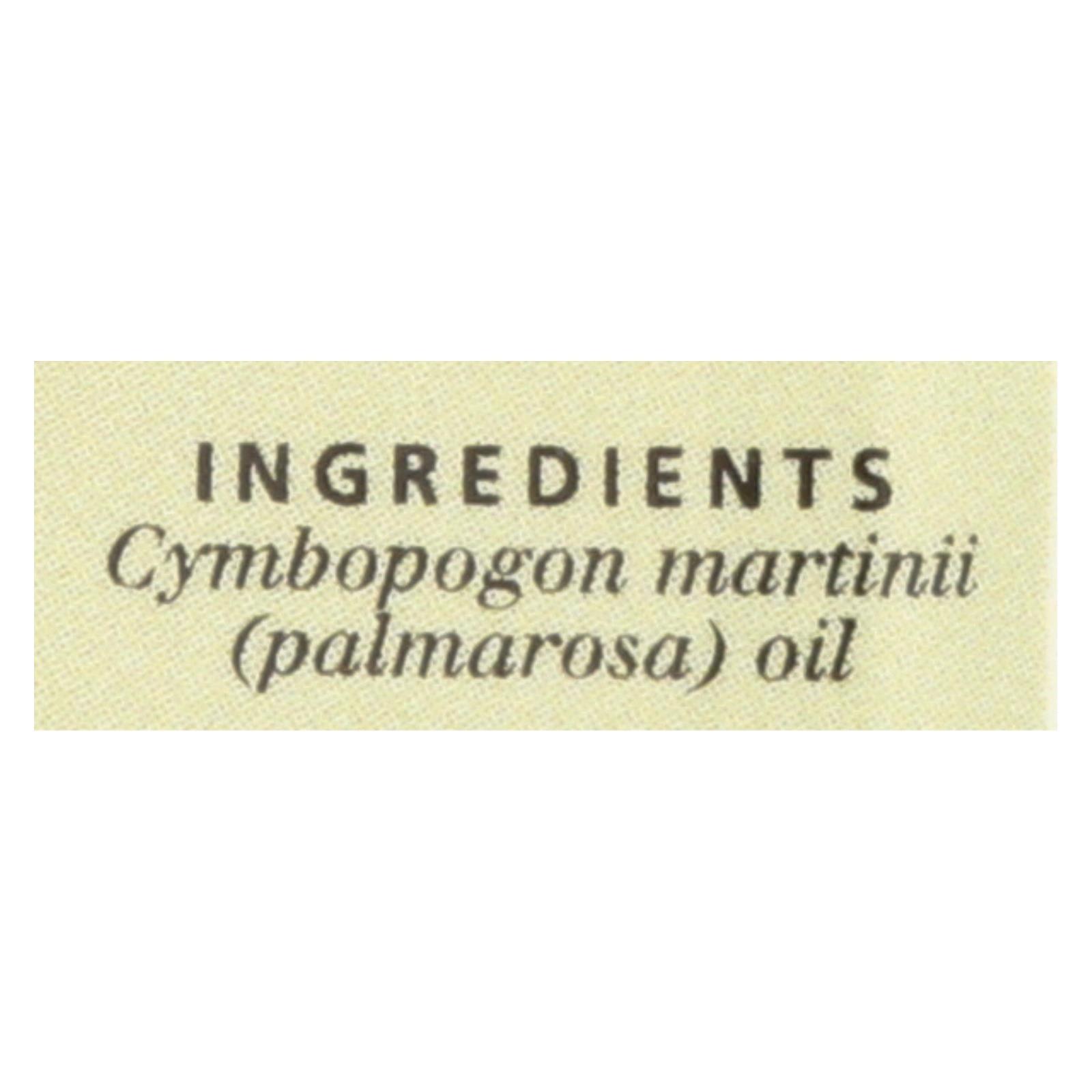 Aura Cacia - Pure Essential Oil Palmarosa - 0.5 Fl Oz - Loomini