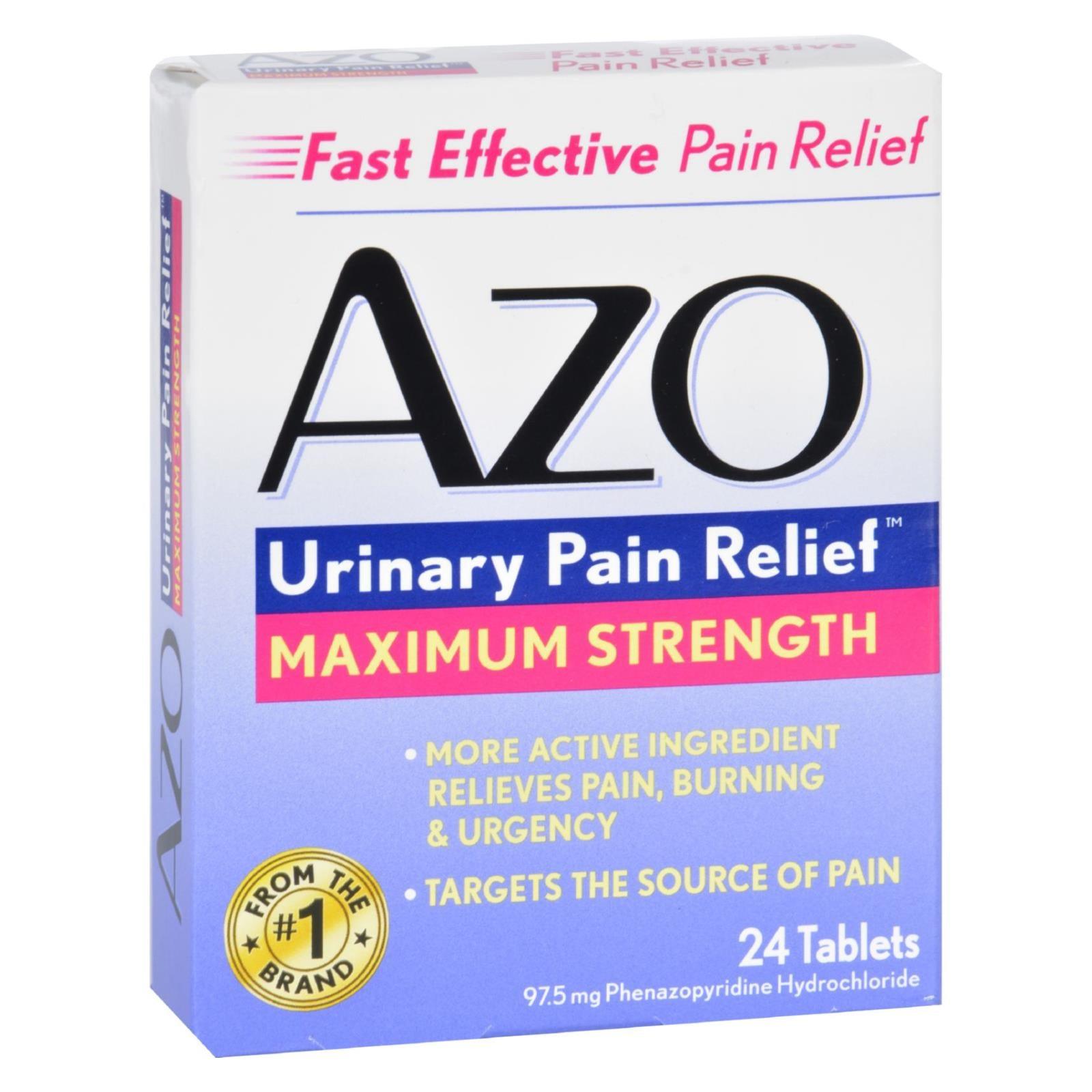 Azo Urinary Pain Relief - 24 Tablets - Loomini
