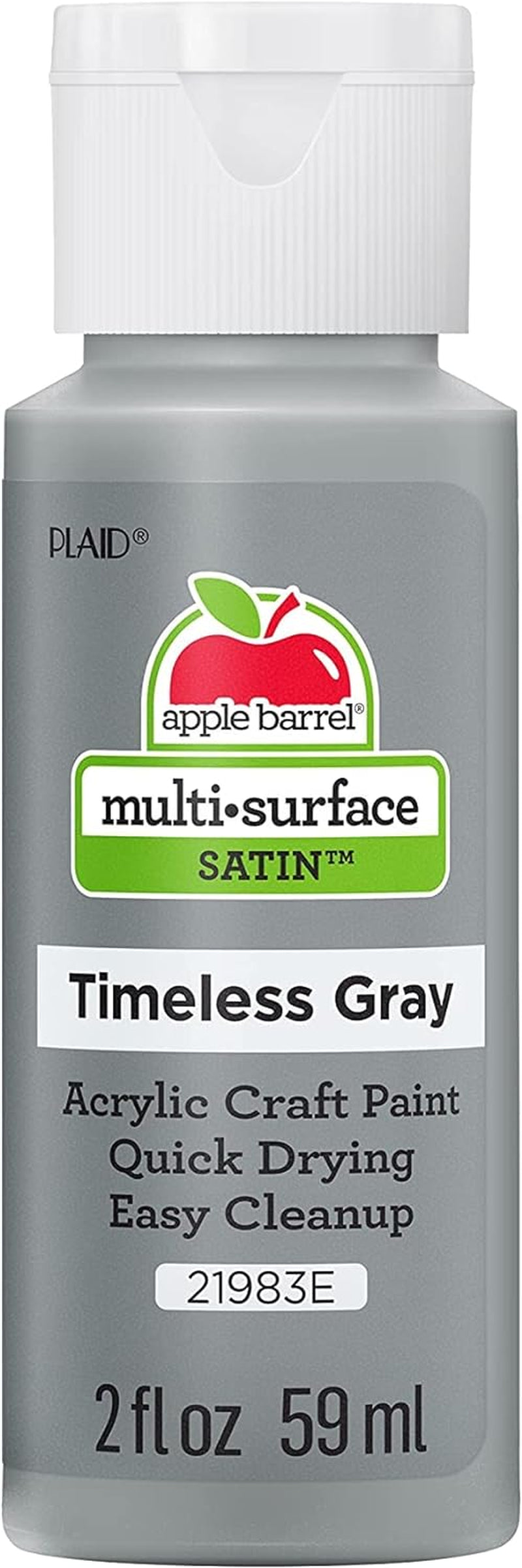 Multi Surface Acrylic Paint, 2 Oz, Black 2 Fl Oz