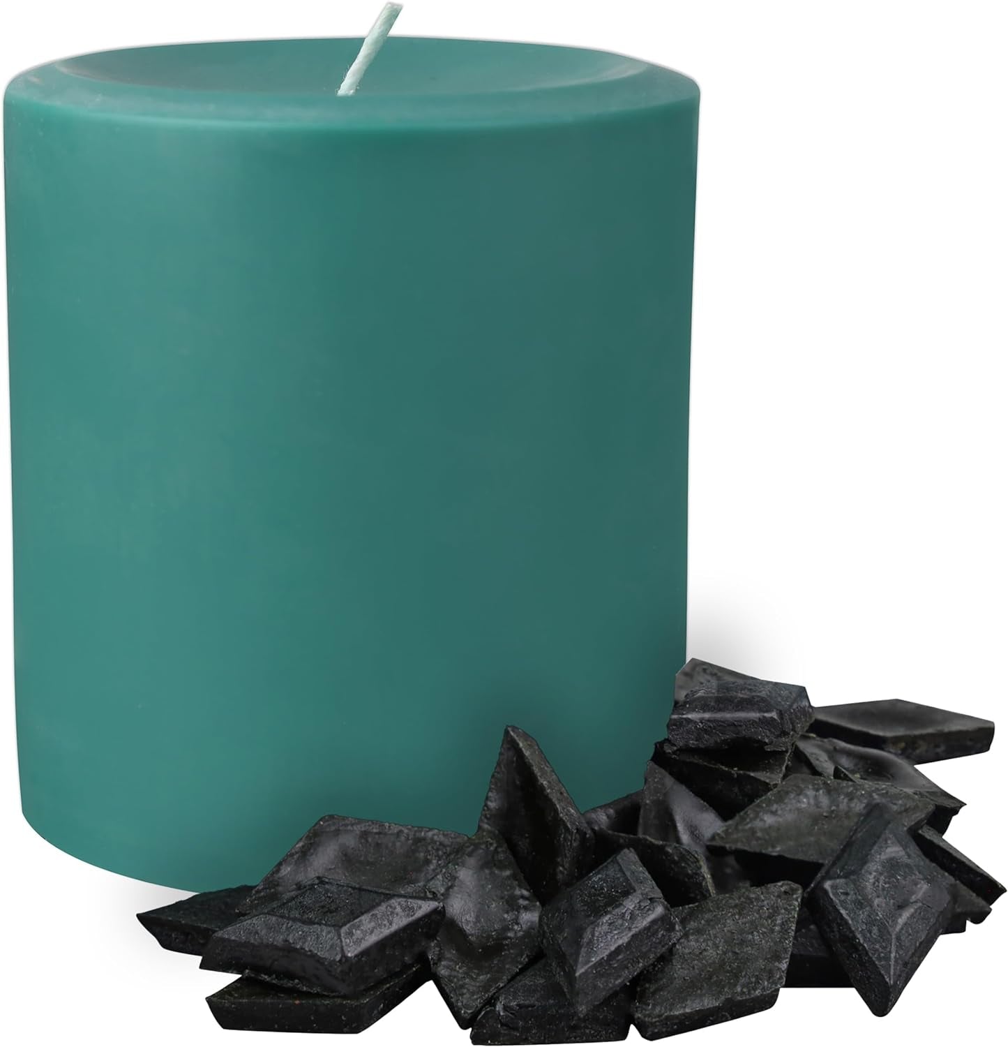 Black Candle Dye for Candle Making - Made in the USA - Easy to Use - Highly Concentrated - Candle Making Supplies for Soy or Paraffin Wax - Great Choice for Any Candle Maker - 25 Dye Chips