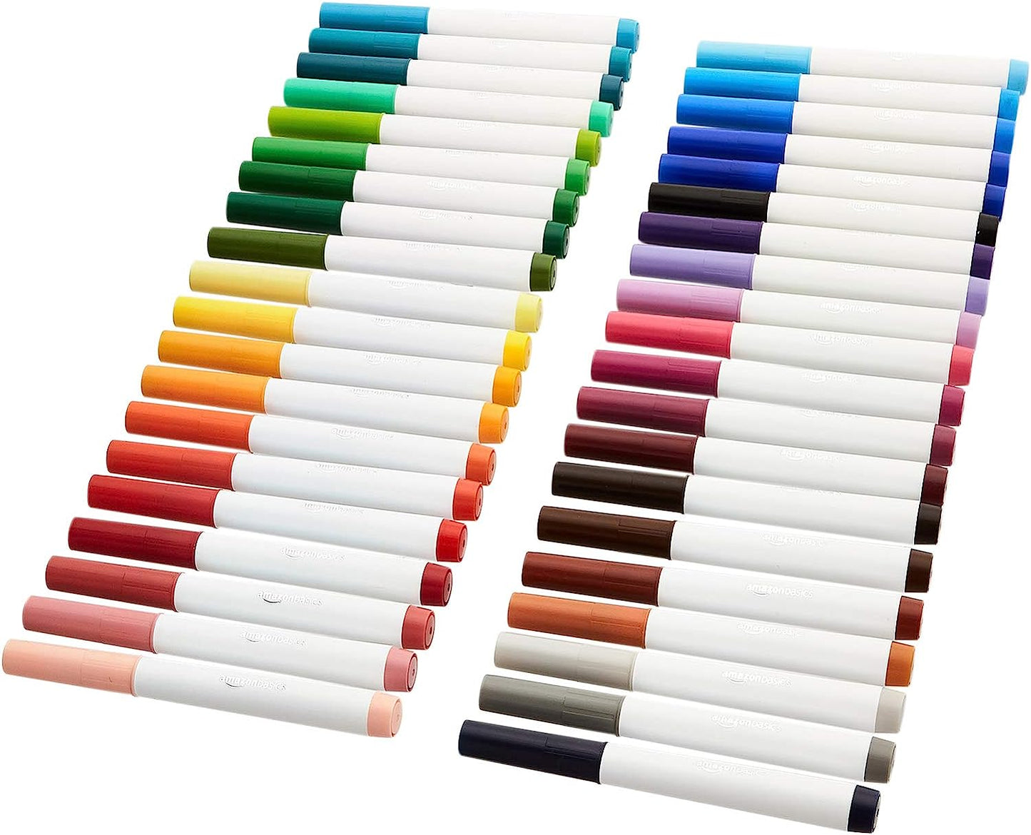 Broad Line 40 Colors Washable Markers, Pack of 40, Multicolored