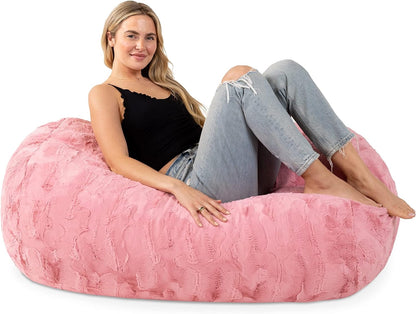 Sofa Saxx Bean Bag Lounger, 4-Feet, Charcoal