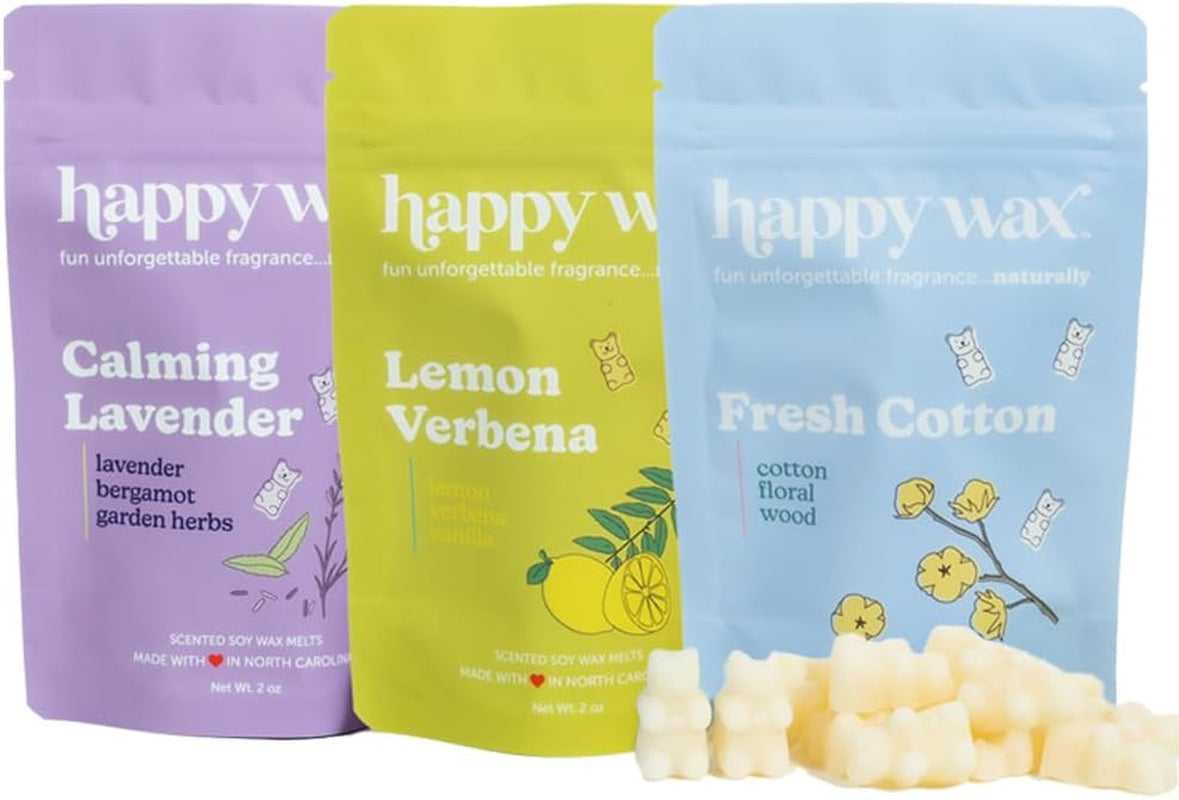 Spa Mix Premium Scented Natural, Non Toxic Soy Wax Melts – 6 Total Oz. of Scented Wax Melts. Includes: Seagrass & Sage, Calming Lavender Chamomile, and Eucalyptus Spearmint