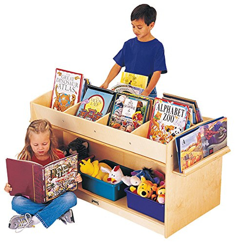 0537JC Book Browser - Kids Bookshelf & Storage