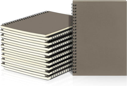 Spiral Notebook Bulk A5 College Ruled Journals Notebooks Lined 8.3 X 5.5 Inch Note Books Composition Writing Thick Paper Notebook for Office Business School Gifts Supplies(Multi Color, 18 Pcs)