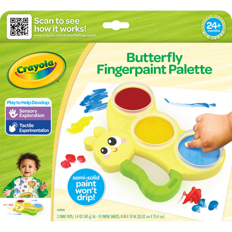 Butterfly Fingerpaint Palette