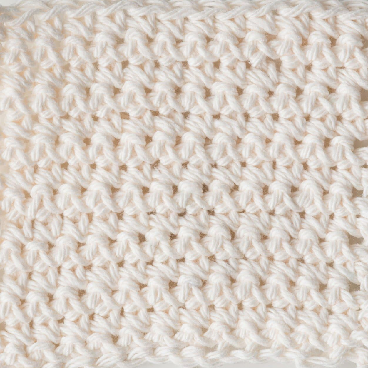 Sugar'N Cream Cotton Cone Yarn, 14 Oz, Soft Ecru, 1 Cone