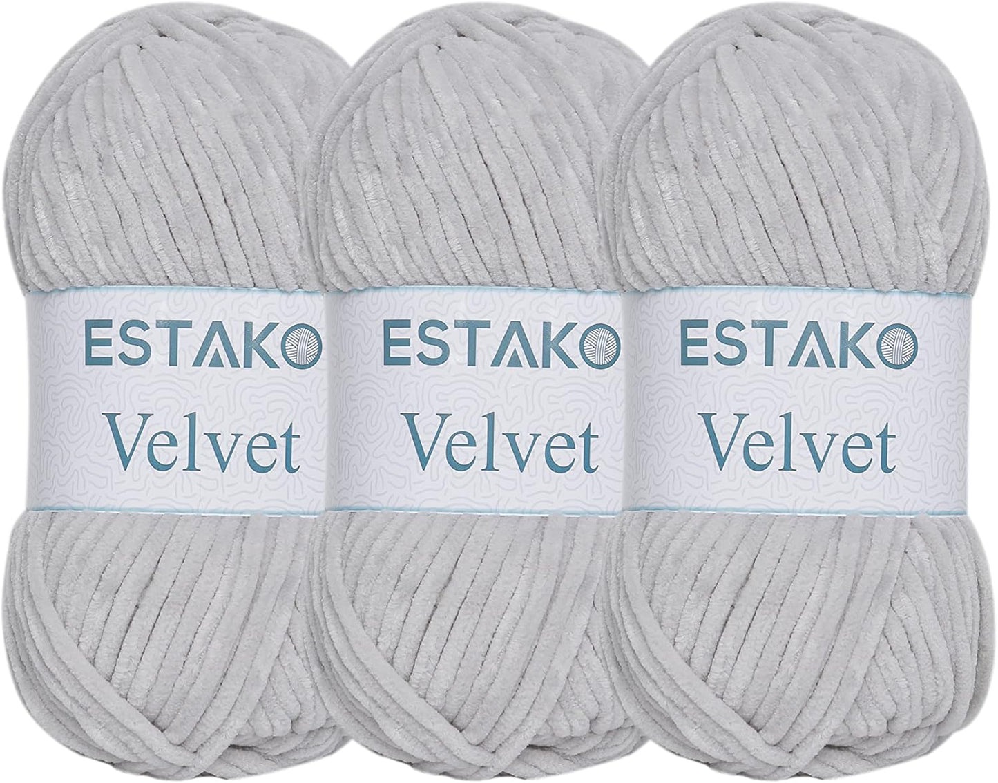 Velvet Chenille Blanket Amigurumi Yarn for Crocheting and Knitting Super Bulky 100 Gr (132 Yds) (1430 - Camel)