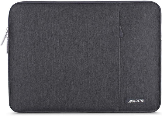 Laptop Sleeve Bag Compatible with Macbook Air 13 M3 A3113 M2 A2681 M1 A2337 A2179 A1932/Pro 13 M2 M1 A2338 A2251 A2289 A2159 A1989 A1706 A1708,Polyester Vertical Case with Pocket, Space Gray