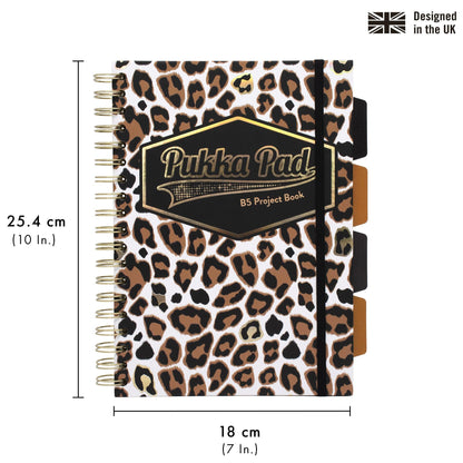 B5 Wild Project Book - Assorted - Pack 2 - Loomini