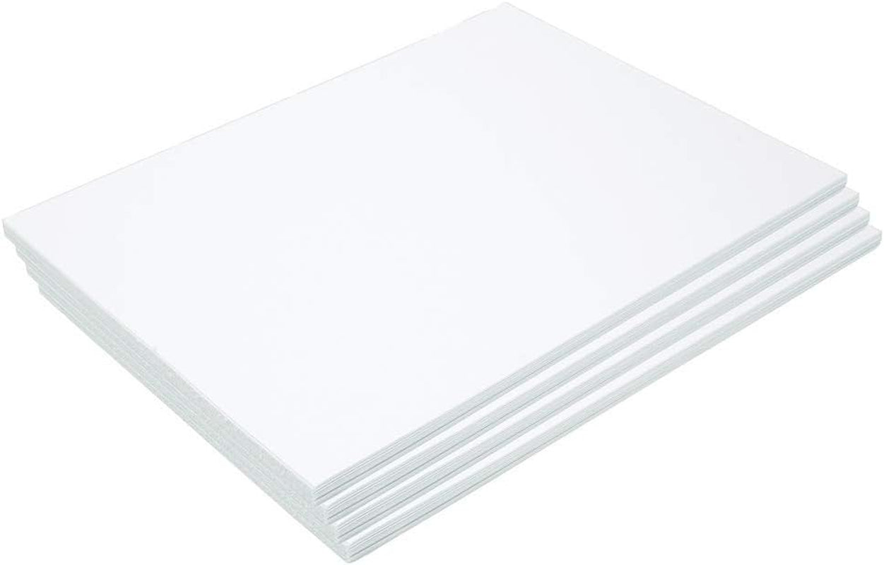 Construction Paper,Bright White,9 Inches X 12 Inches,50 Sheets,Heavyweight Construction Paper,Crafts,Art,Kids Art,Painting, Coloring,Drawing,Paper,Art Project,All Purpose, Home School Use