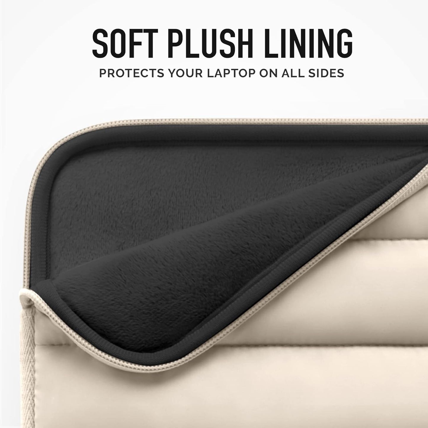 - the Original Puffy Laptop Sleeve 13-14 Inch Laptop Sleeve. Beige Laptop Sleeve for Women. Carrying Case Laptop Cover for Macbook Pro 14 Inch Sleeve, Macbook Air Sleeve 13 Inch, Ipad Pro 12.9