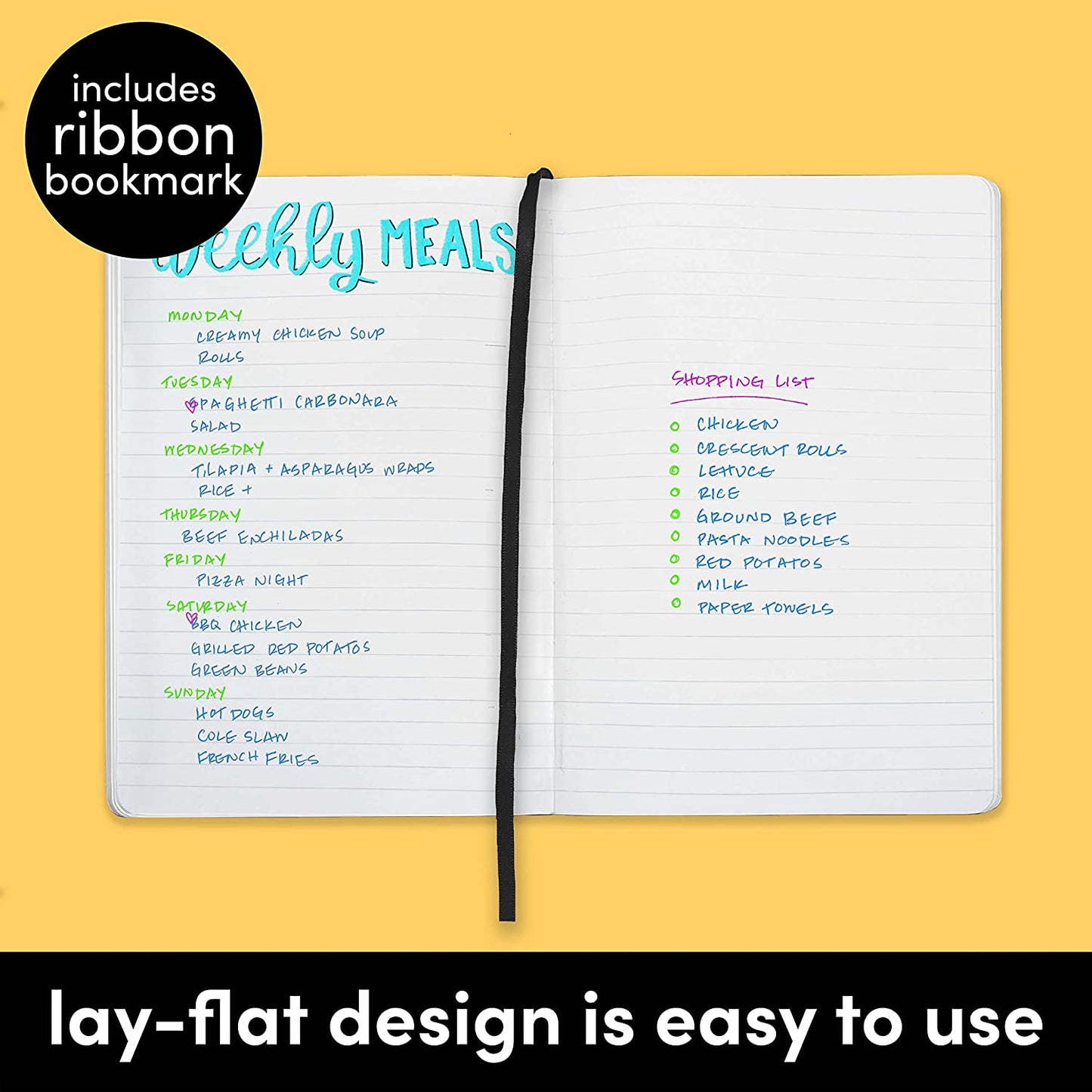 Lined Journal Notebook, (Green), 160 Pages, Medium 5.7 Inches X 8 Inches - 100 Gsm Thick Paper, Hardcover