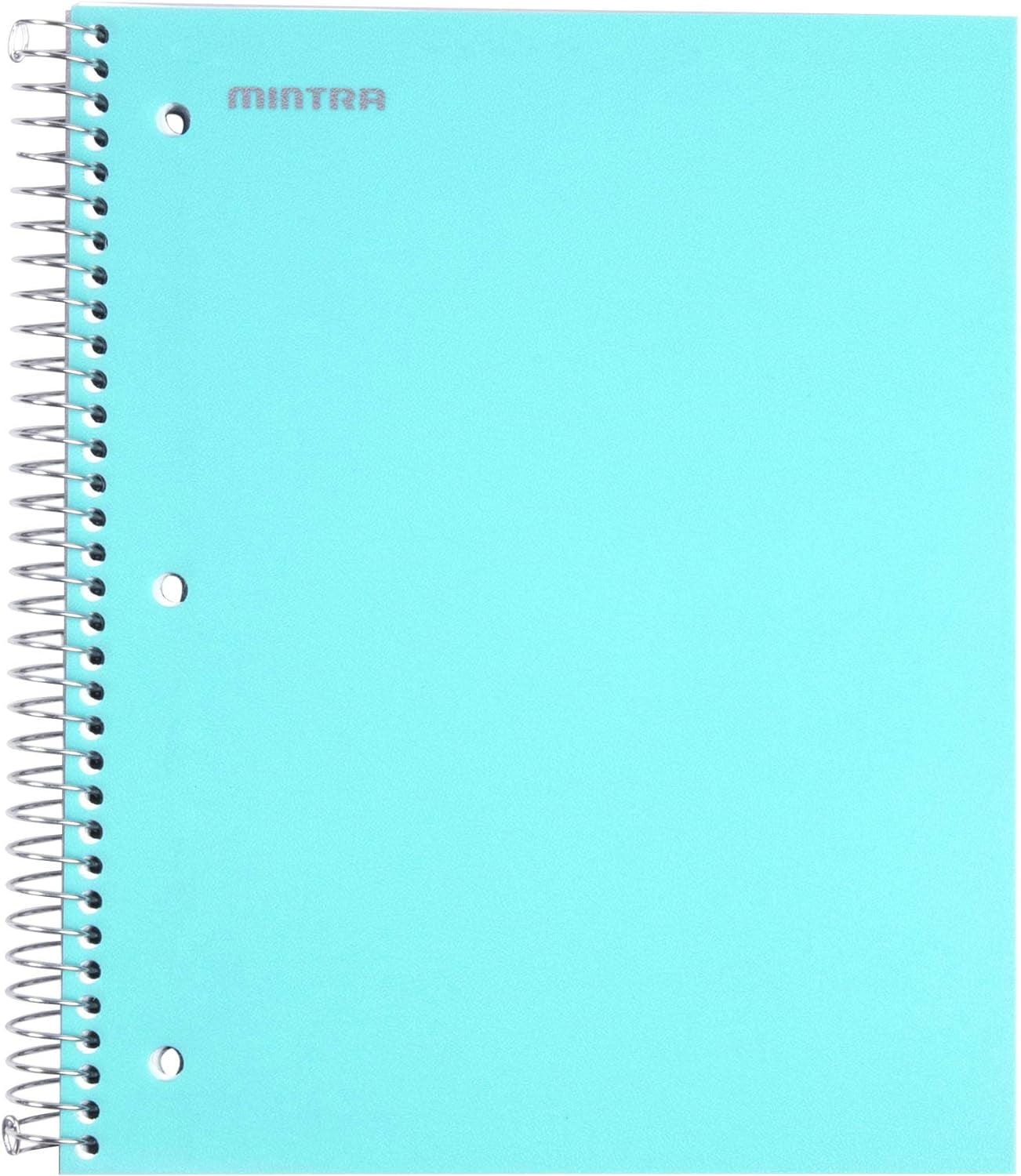 Office Durable Spiral Notebooks, 3 Subject (Black, College Ruled 12Pk)