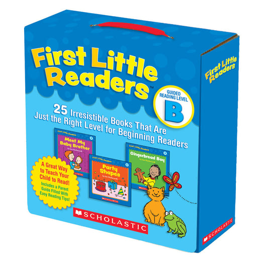 First Little Readers™ Book Parent Pack, Guided Reading Level B, Set of 25 Books