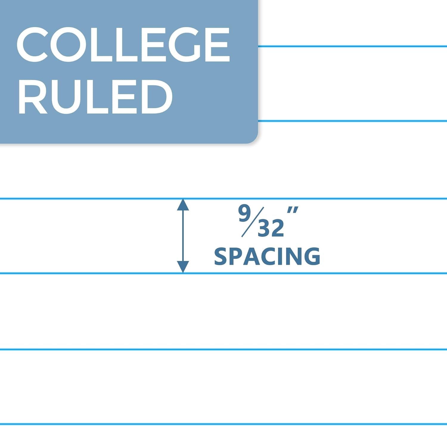 Composition Notebooks (4 Pack) - College Ruled Paper, Composition Book, 9 3/4" X 7 1/2", 80 Sheets/160 Pages, Assorted Colors, School, College & Office Supplies