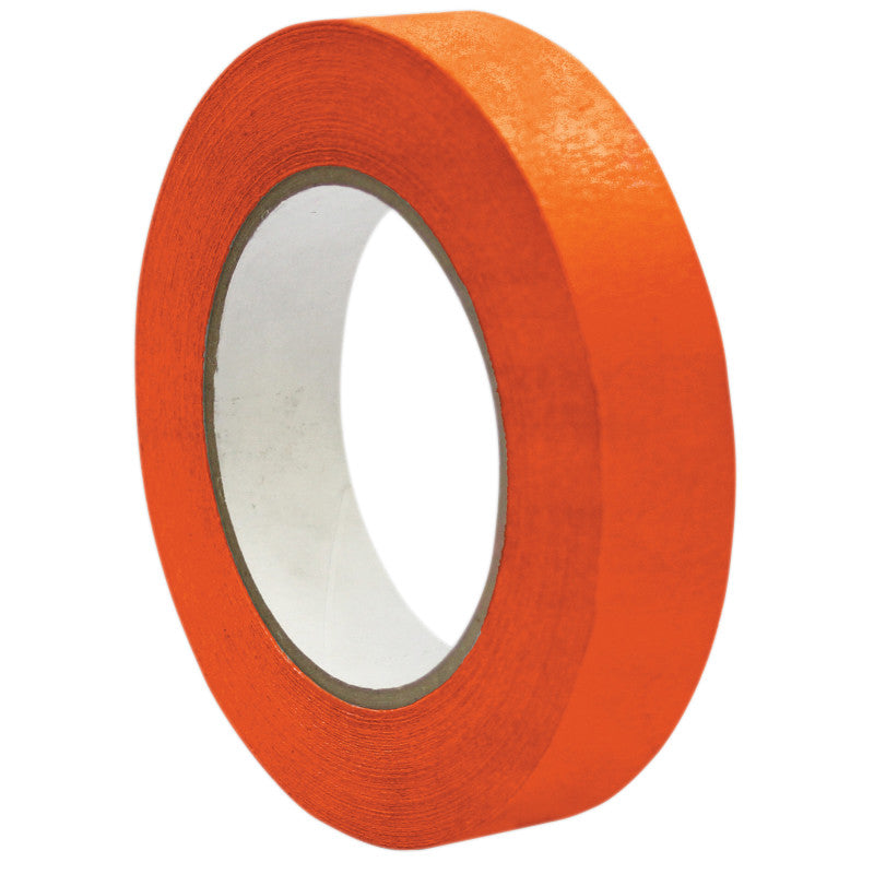 Premium Grade Masking Tape, 1" x 55 yds, Orange