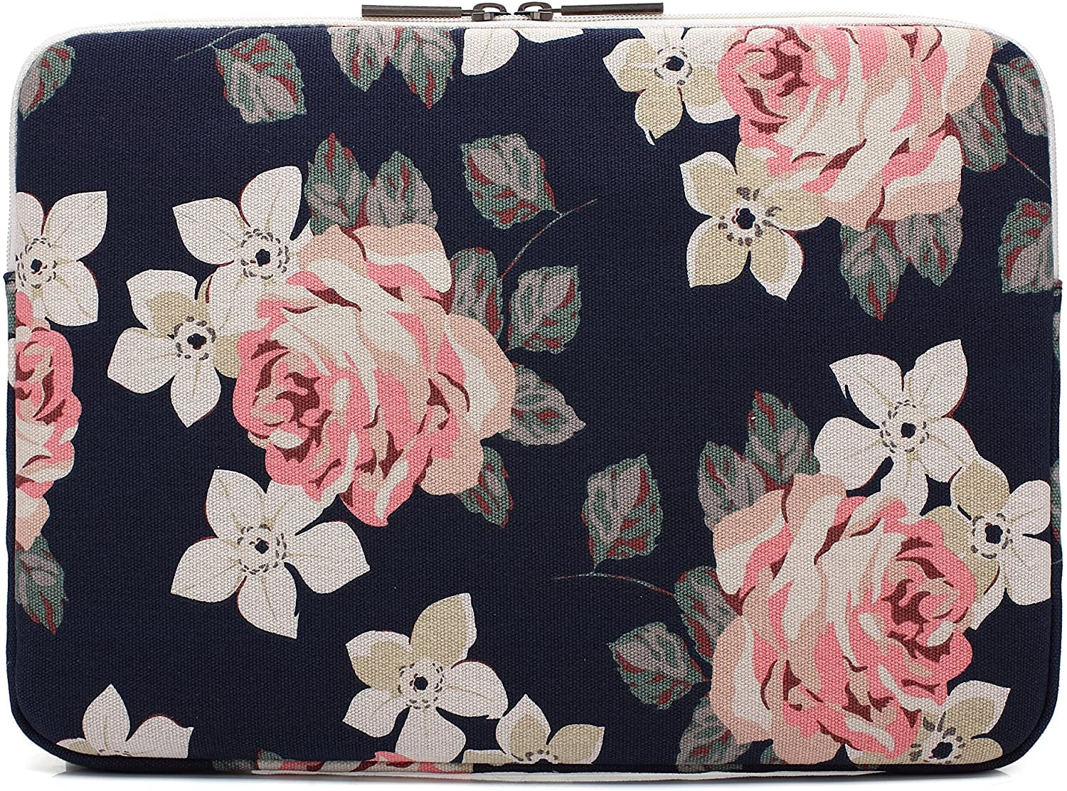 Pink Rose Laptop Sleeve 15 Inch 15 Case and 15.6 Laptop Bag