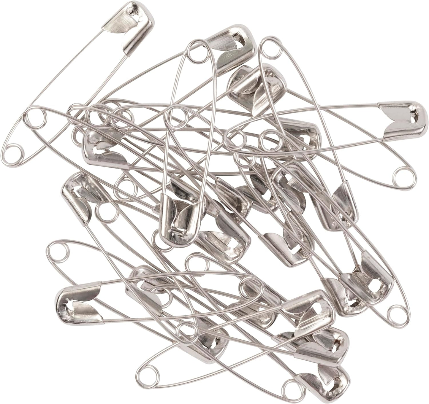 Assorted Safety Pins - Assorted 3-Size Safety Pin Set - Sewing Accessories and Supplies - 75-Piece