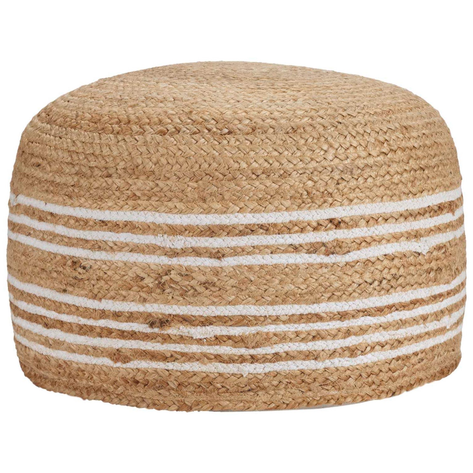 Jute Pouf