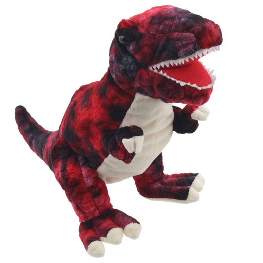 Baby Dinos Puppet, T-Rex, Red - Loomini