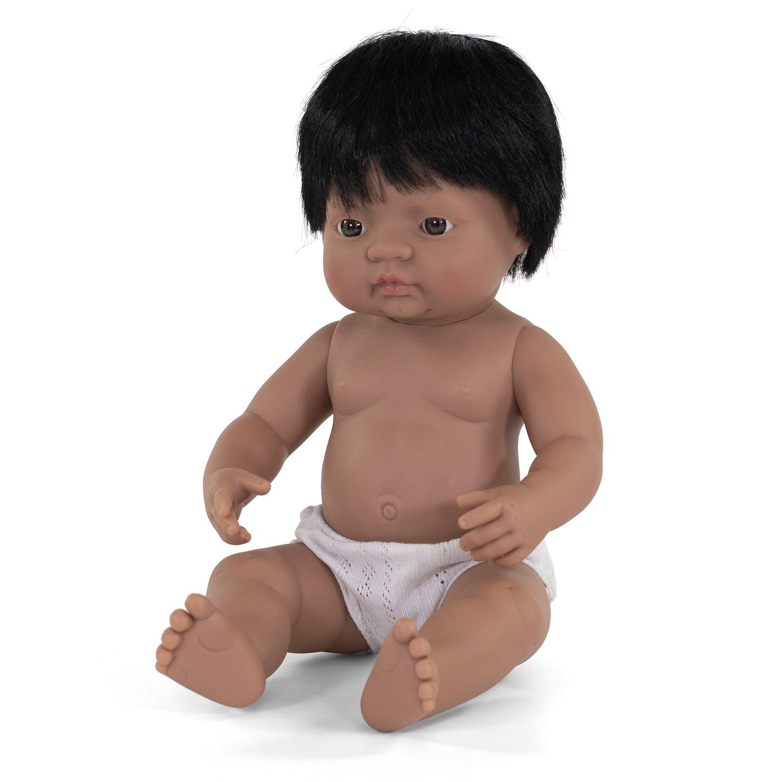 Baby Doll 15" Hispanic Boy - Loomini