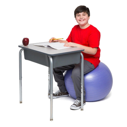 Balance Ball, 55cm, Purple - Loomini