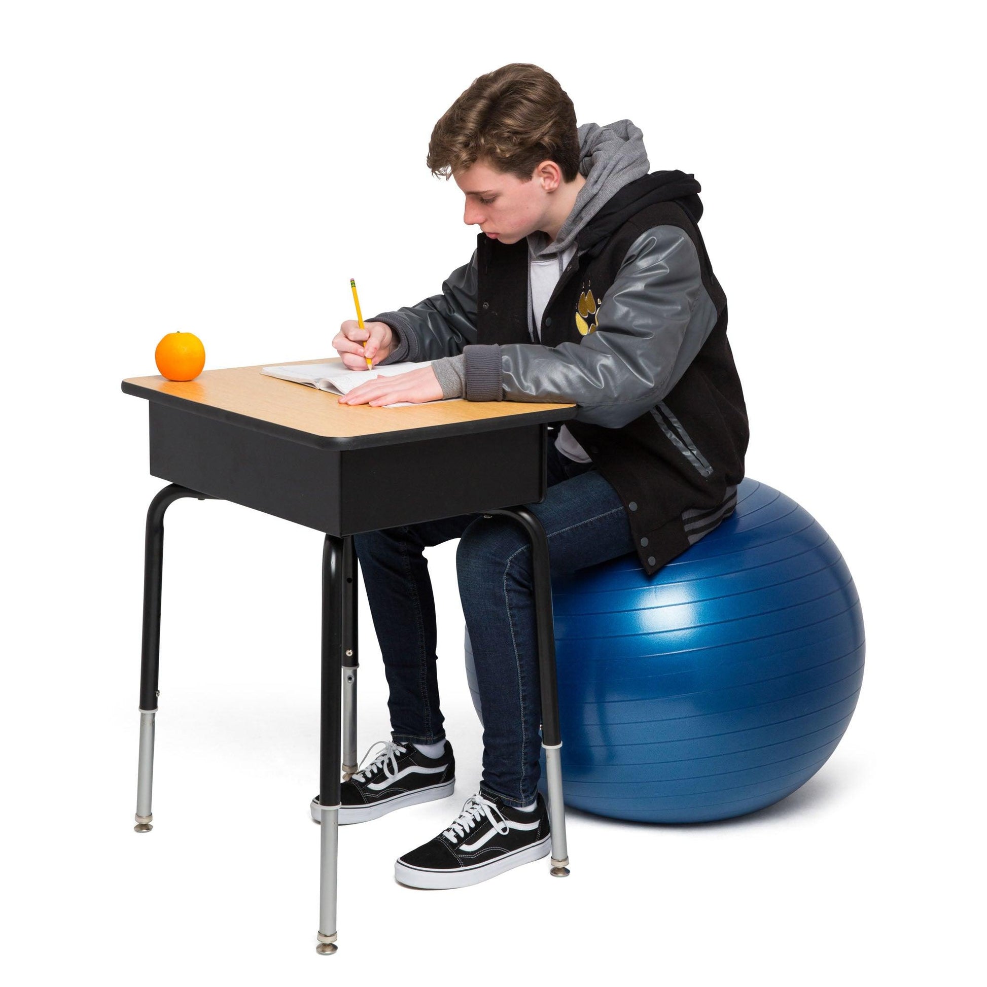 Balance Ball, 65cm, Blue - Loomini