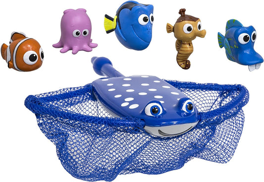 Disney Finding Dory Mr. Ray'S Dive and Catch Game, Bath Toys and Pool Party Supplies for Kids Ages 5 and Up