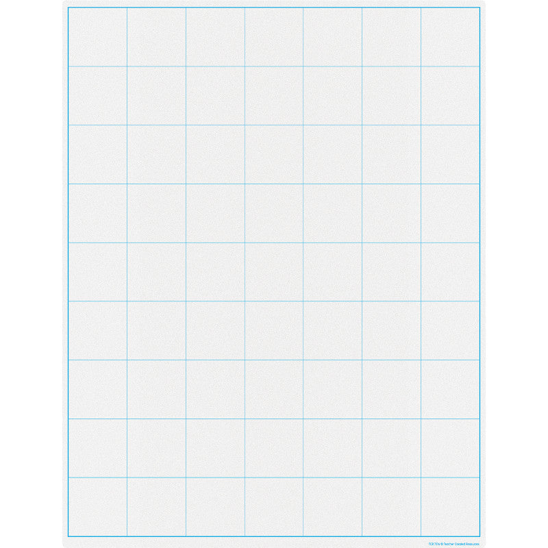 Graphing Grid Large Squares Write-on/Wipe-off Chart