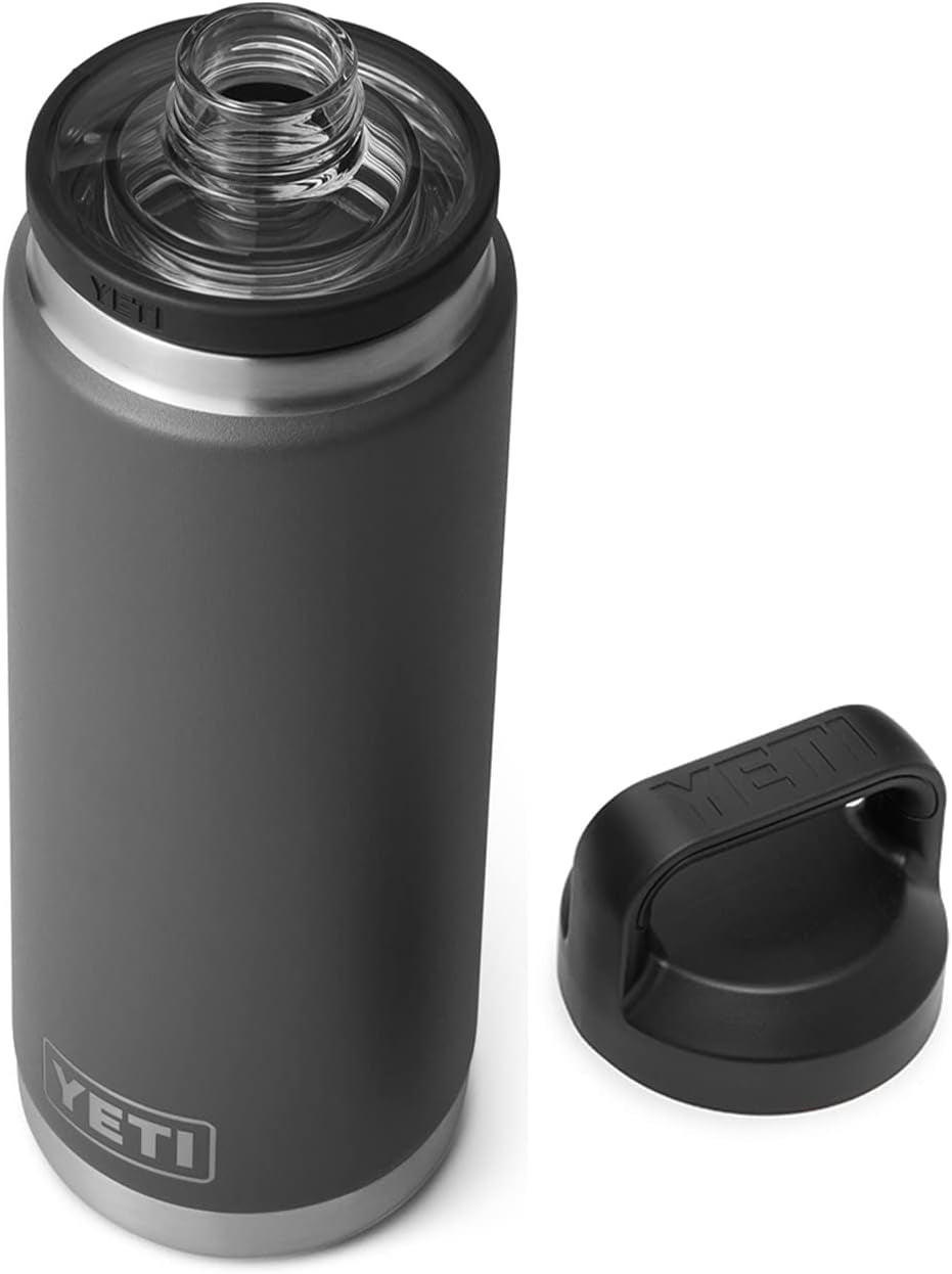 Rambler 26 Oz Bottle, Vacuum Insulated, Stainless Steel with Chug Cap