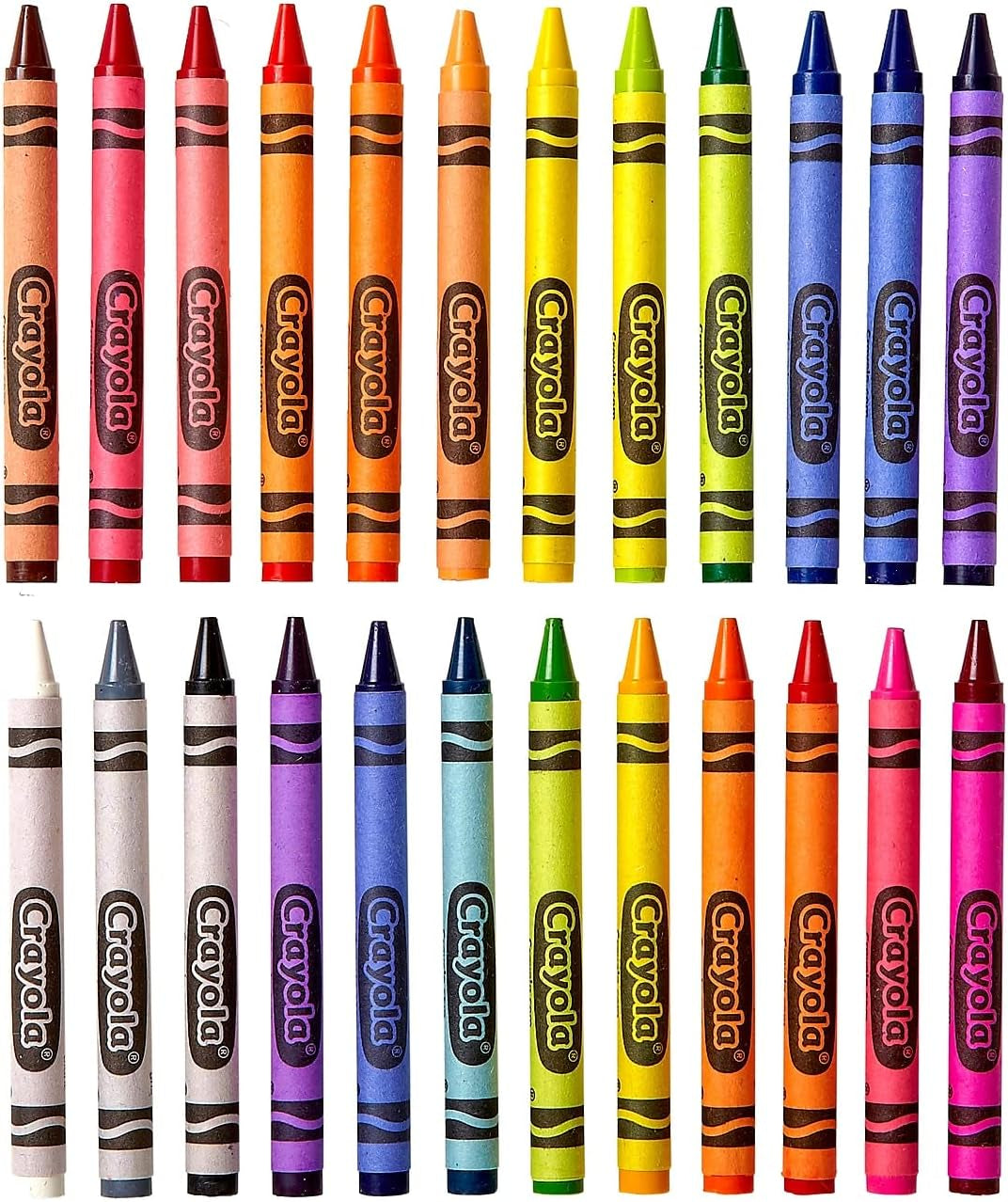 Classic Color Pack Crayons, 24 Count, (Pack of 4)