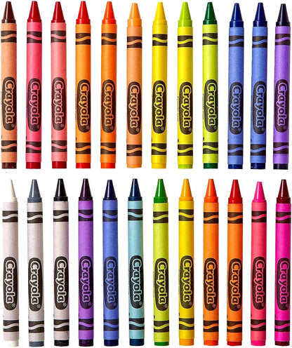 (R) Assorted Color Crayon Set, 24-Count Box