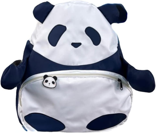 Kawaii Frog Large Novelty Backpack Girl Boy Teen Cute Fuuny Panda Animal High School Backpack Laptop Waterproof Bookbag (Panda)