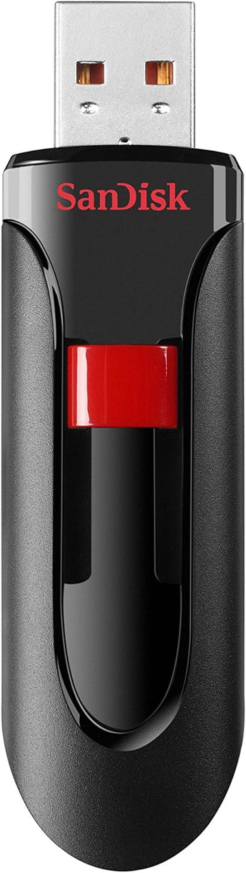 64GB Cruzer Glide USB 2.0 Flash Drive - SDCZ60-064G-B35, Black