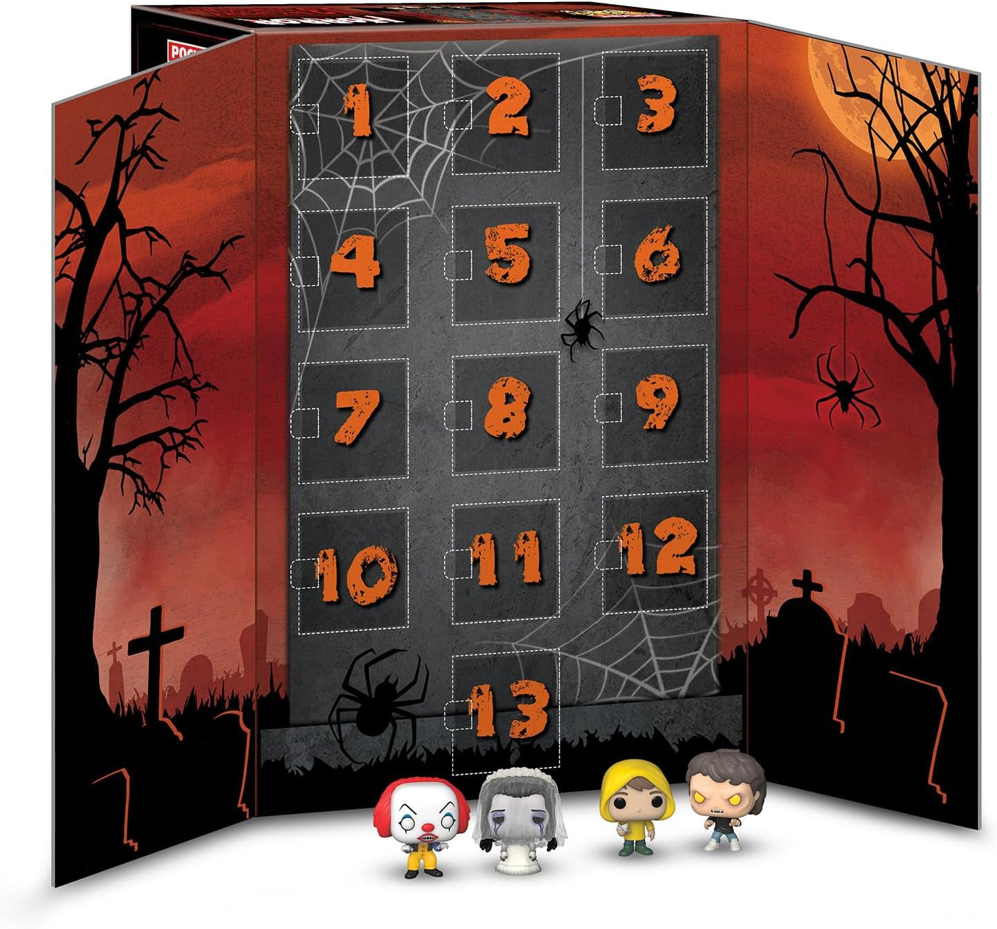 Pop! Advent Calendar - Horror 13 Day Spooky Countdown 2023, 13 Pocket Pop! Vinyl Figures