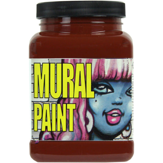 Mural Paint, Pint, Dirt (Burnt Sienna)