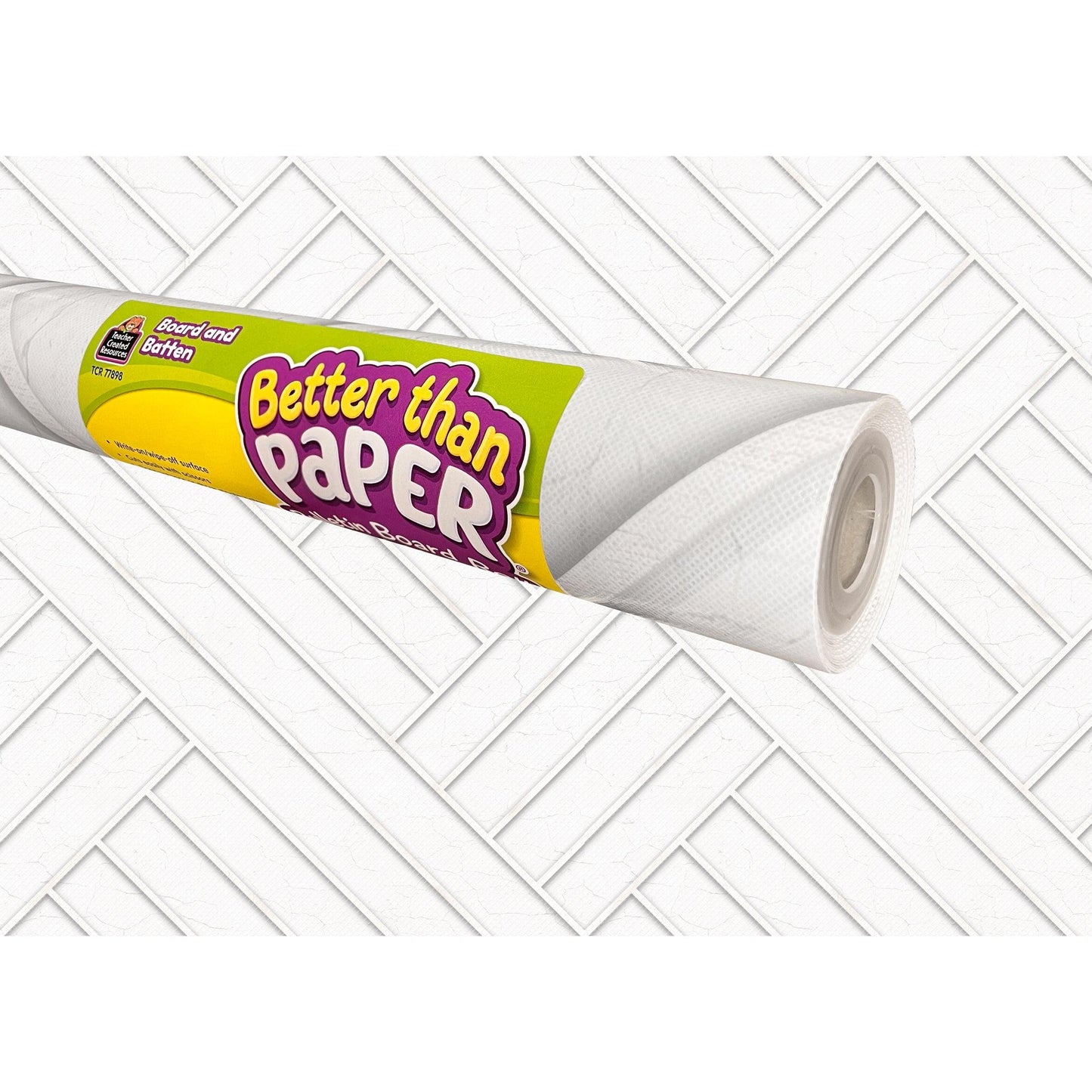 Better Than Paper® Bulletin Board Roll, Board and Batten, 4-Pack - Loomini