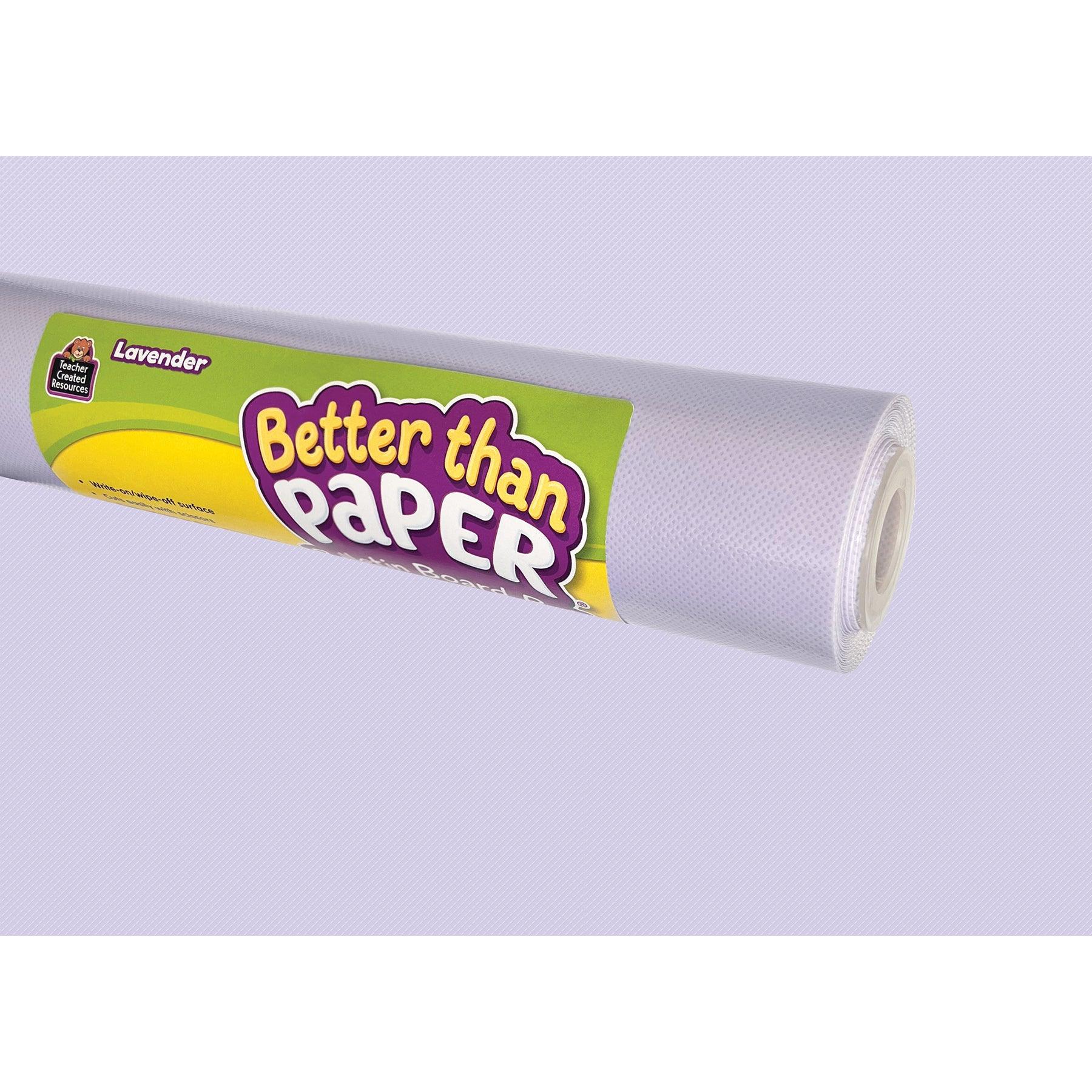 Better Than Paper® Bulletin Board Roll, Lavender, 4-Pack - Loomini